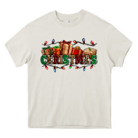 Cream western christmas gifts Heavy Core Tee - AdoDesignShop