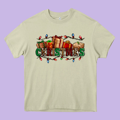 Western Christmas Gifts Heavy Core Tee Designed By Adodesignshop