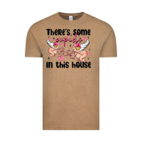 Vintage Coffee there's some cupid's in this house Vintage Tee - MaliasSmallBusiness
