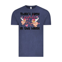 Vintage Denim there's some cupid's in this house Vintage Tee - MaliasSmallBusiness