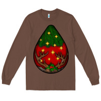 Chestnut Christmas  teardrop Long Sleeve Tee - BundleAndBundleShop