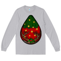 Moon Dust Christmas  teardrop Long Sleeve Tee - BundleAndBundleShop