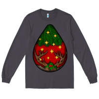 Smoke Christmas  teardrop Long Sleeve Tee - BundleAndBundleShop