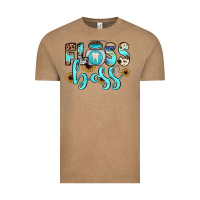 Vintage Coffee floss boss Vintage Tee - JahusDesignShop