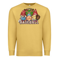 Antique Gold Baseball gnomies Premium Sweatshirt - HowdyJamesFarm