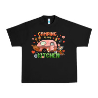 Black camping is my kitchen Urban Heavy Tee - NancyCooperArtShop