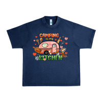 Navy camping is my kitchen Urban Heavy Tee - NancyCooperArtShop