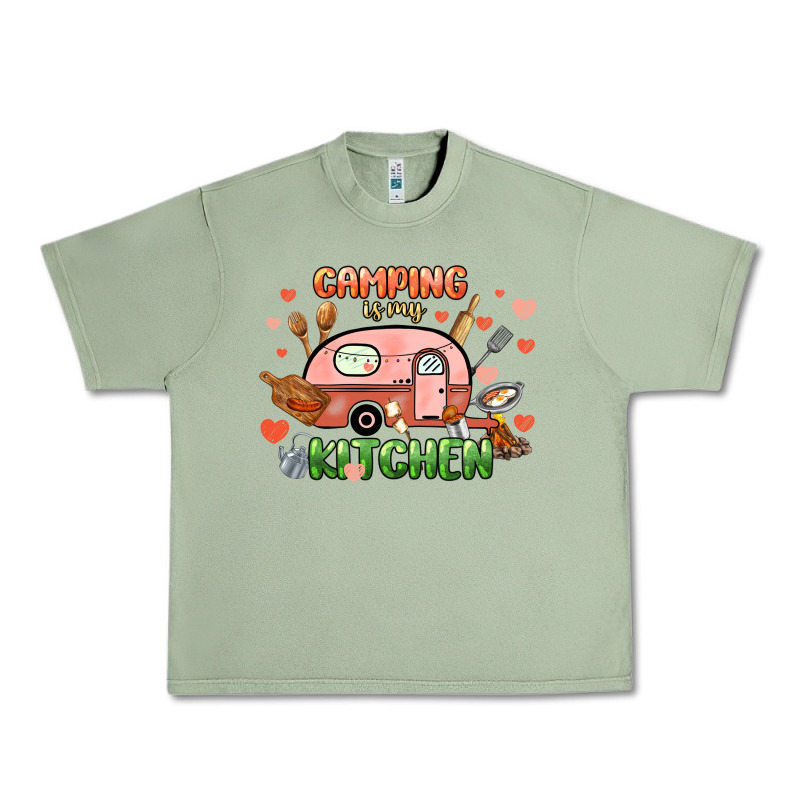 Camping Is My Kitchen Urban Heavy Tee by NancyCooperArtShop | Teevron
