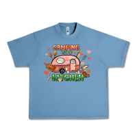 Pebble Blue camping is my kitchen Urban Heavy Tee - NancyCooperArtShop