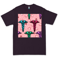 Plum Medicine Seamless Pattern Premium Tee - BundleAndBundleShop