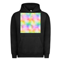 Pigment Black neon safari seamless pattern Urban Hoodie - BundleAndBundleShop