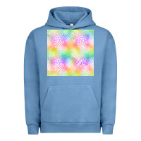 Pigment Pebble Blue neon safari seamless pattern Urban Hoodie - BundleAndBundleShop