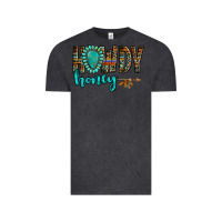 Vintage Black western howdy honey arrow gemstone Vintage Tee - NancyCooperArtShop