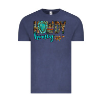 Vintage Denim western howdy honey arrow gemstone Vintage Tee - NancyCooperArtShop
