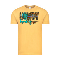 Vintage Mustard western howdy honey arrow gemstone Vintage Tee - NancyCooperArtShop