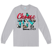 Moon Dust Choose Joy Long Sleeve Tee - BundleAndBundleShop
