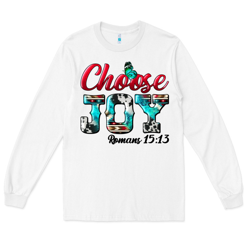 Choose Joy Long Sleeve Tee by BundleAndBundleShop | Teevron