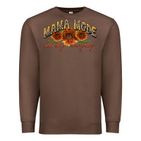 Chestnut Mama mode all day everyday Mother's Day Premium Sweatshirt - CowGirlArtShop