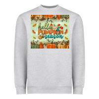 Hello Pumpkin Season Tumbler Heavyweight Sweatshirt | Teevron