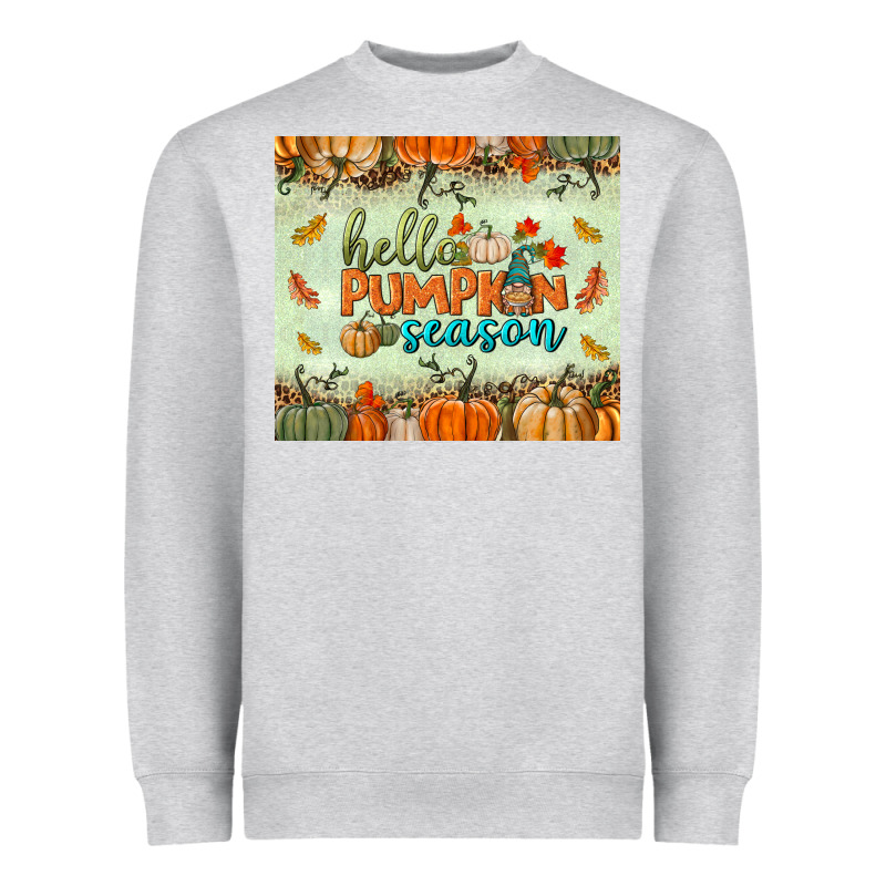 Hello Pumpkin Season Tumbler Heavyweight Sweatshirt by BundleAndBundleShop | Teevron