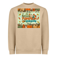 Mushroom hello pumpkin season tumbler Heavyweight Sweatshirt - BundleAndBundleShop