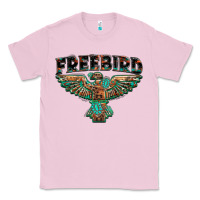 Bubblegum Pink aztec free bird Classic Tee - NancyCooperArtShop