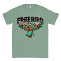 Sage aztec free bird Classic Tee - NancyCooperArtShop