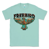 Seafoam aztec free bird Classic Tee - NancyCooperArtShop