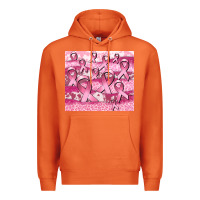 Carrot ribbon  breast cancer Premium Hoodie - CowGirlArtShop