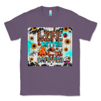 Lavender life is better by the campfire Classic Tee - JahusDesignShop