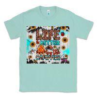 Seafoam life is better by the campfire Classic Tee - JahusDesignShop