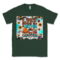 Sports Green life is better by the campfire Classic Tee - JahusDesignShop