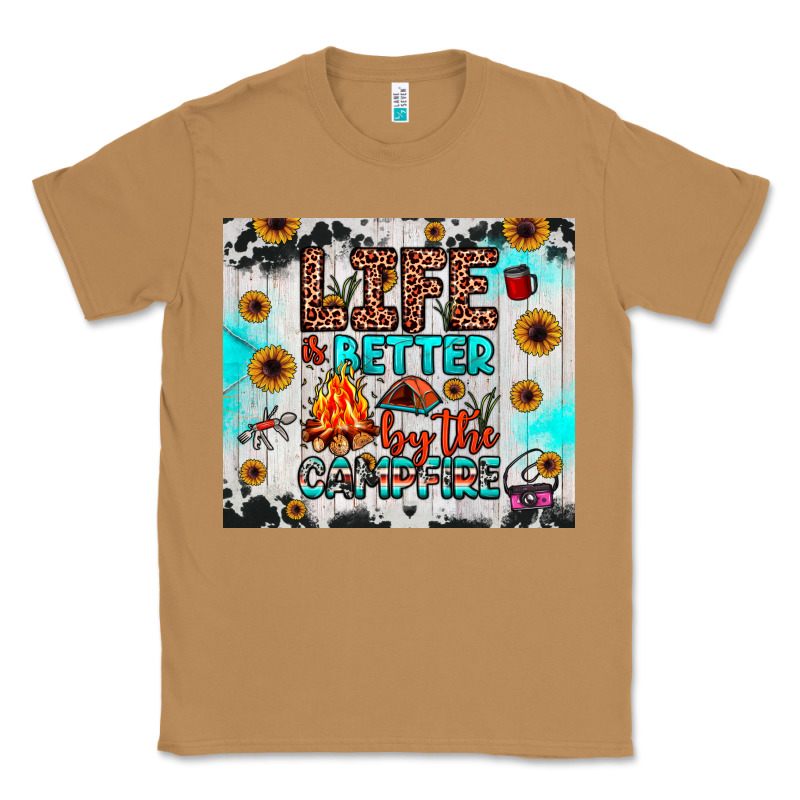 Life Is Better By The Campfire Classic Tee by JahusDesignShop | Teevron