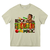 Mossy black teacher  magic Heavy Core Tee - AdoDesignShop