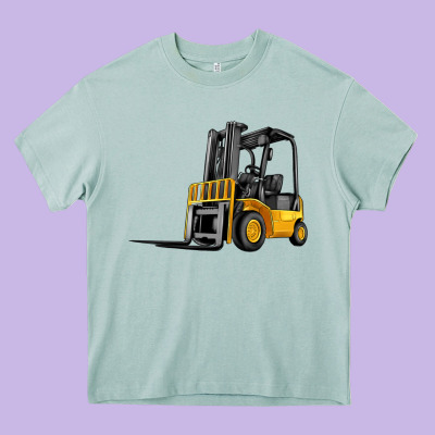 Forklift Heavy Core Tee Designed By Artiststas