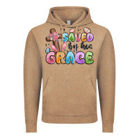 Vintage Coffee saved by his grace Vintage Hoodie - MaliasSmallBusiness