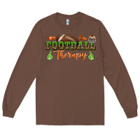 Chestnut football therapy Long Sleeve Tee - BundleAndBundleShop