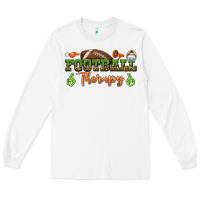 White football therapy Long Sleeve Tee - BundleAndBundleShop