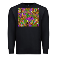 Black Mardi Gras with crabs tumbler Premium Sweatshirt - HowdyJamesFarm