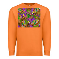 Carrot Mardi Gras with crabs tumbler Premium Sweatshirt - HowdyJamesFarm