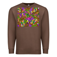 Chestnut Mardi Gras with crabs tumbler Premium Sweatshirt - HowdyJamesFarm
