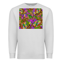 Dove Grey Mardi Gras with crabs tumbler Premium Sweatshirt - HowdyJamesFarm