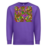Purple Mardi Gras with crabs tumbler Premium Sweatshirt - HowdyJamesFarm