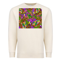 Sandshell Mardi Gras with crabs tumbler Premium Sweatshirt - HowdyJamesFarm