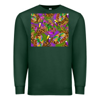 Sports Green Mardi Gras with crabs tumbler Premium Sweatshirt - HowdyJamesFarm