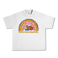 Lunar Rock back to school rainbow hello kindergarten Urban Heavy Tee - AdoDesignShop