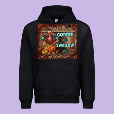 Gobble Me Swallow Me Tumbler Urban Hoodie Designed By Bundleandbundleshop