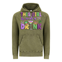 This Girl Needs A Drink Vintage Hoodie | Teevron