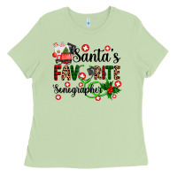 Matcha santa's favorite sonographer Ladies Tee - AdoDesignShop