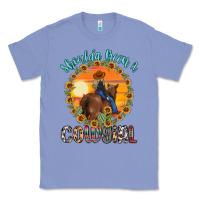 Colony Blue shoulda been a cowgirl Classic Tee - MaliasSmallBusiness